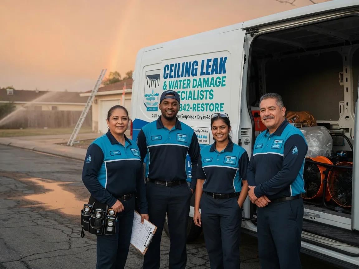 Ceiling Leak Cleanup company in Santa Monica, CA